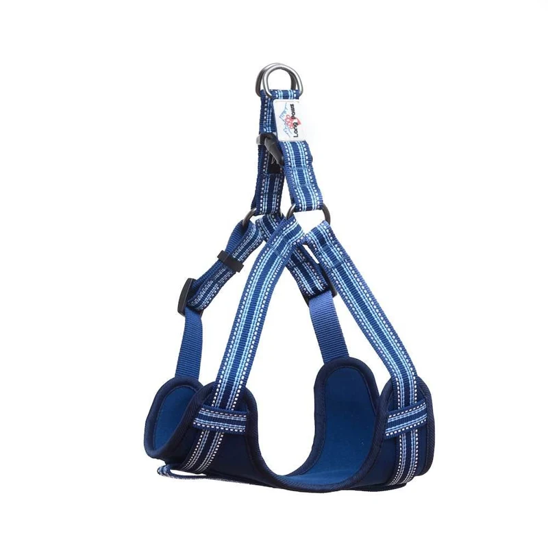 Comfort Step-in Dog Harness | Reflective | Navy Blue