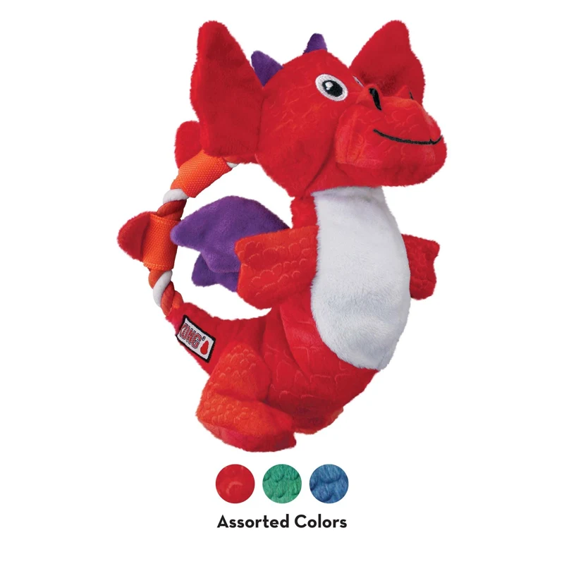KONG Dragon Knots Dog Toy - Assorted